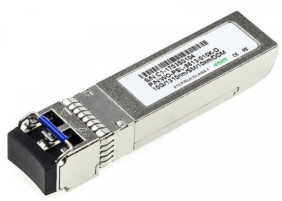 Optinis integruojamas keitiklis SFP+ HPE Aruba 9151D (10Gbps, 1310 nm, LC, SM, 10km)