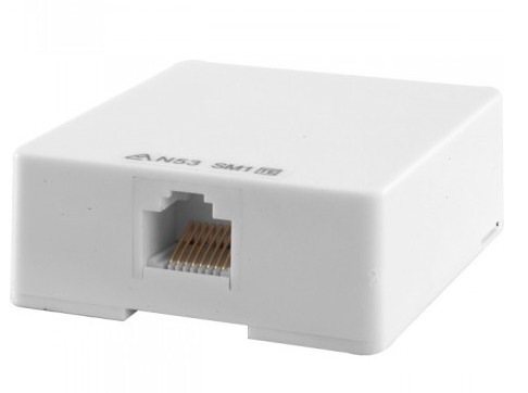 Virštinkinė rozetė RJ45 FTP CAT 6e