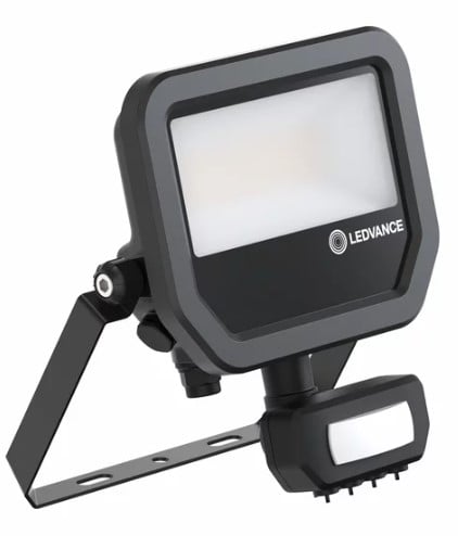 LED prožektorius Floodlight (juodas, 17w, 3000K, IP65, 2400lm) Ledvance 4099854309489