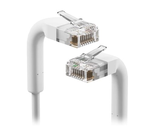 Kabelis patch Ubiquiti U-Cable-Patch-5M-RJ45 (baltas, 5m, UTP, 6 Cat.)