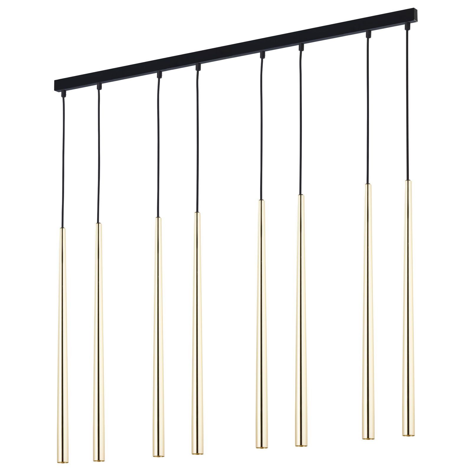 Pakabinamas šviestuvas TKLIGHTING PIANO 8 GOLD, 8xG9, max 6 W