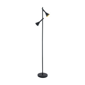 Toršeras EGLO CORTADERAS, GU10-LED 2 x 5 W, juodos sp.