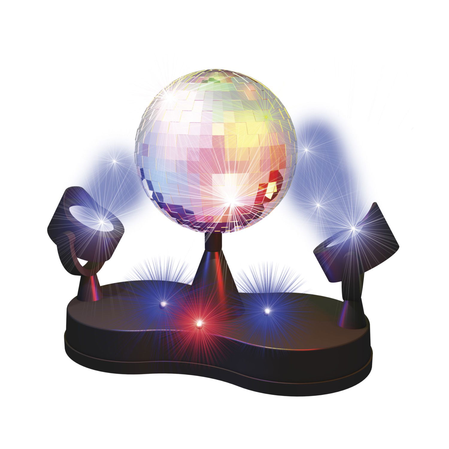 LED naktinis šviestuvas HENSKE DISCO PARTY LIGHT, RGB, 16 LED