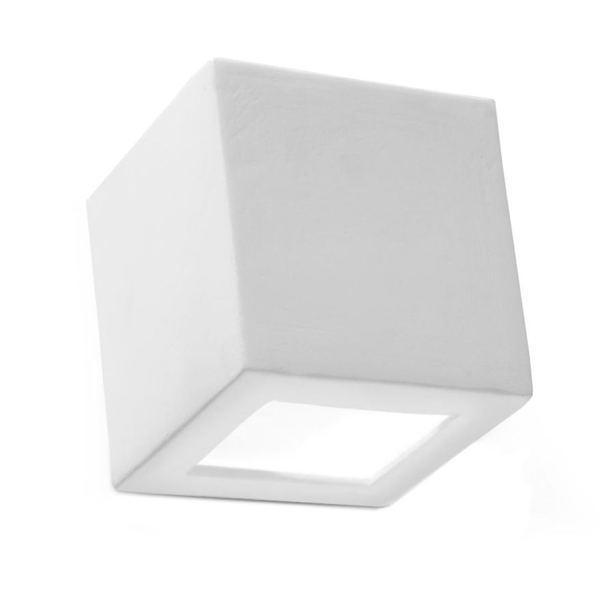 Sieninis šviestuvas SOLLUX LEO baltas, 60 W