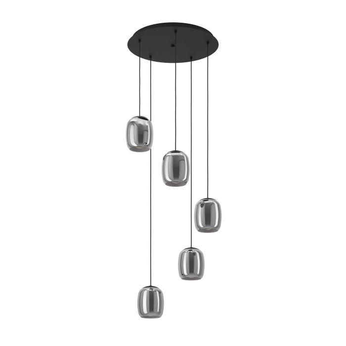 Pakabinamas šviestuvas EGLO CIAMPINO, 5 x 28 W, E27, Ø54 x 150 cm