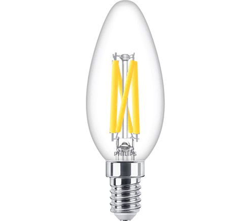 LED lemputė PHILIPS Classic, B35, E14, 5,9W (=60W), 2200-2700K, 806 lm, šiltos sp.