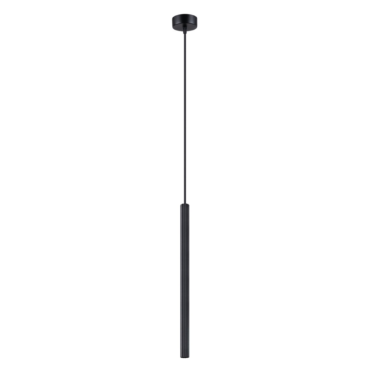 Pakabinamas šviestuvas SOLLUX ARCHE 1, 1xG9, max 8 W LED, juodas