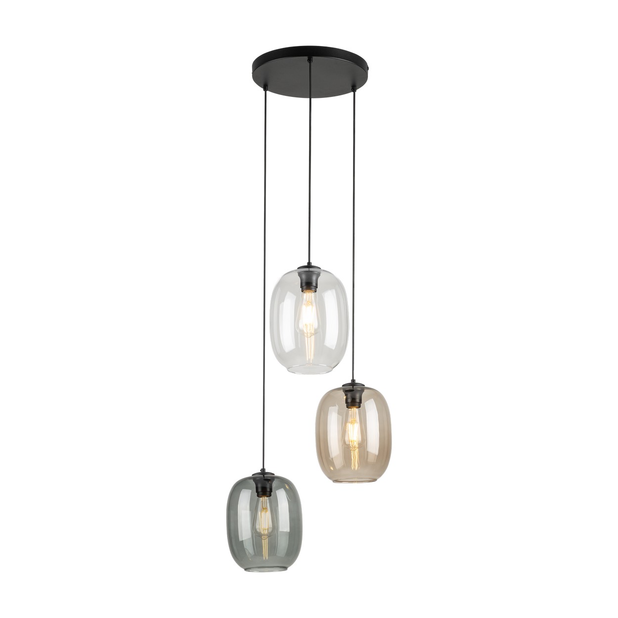 Pakabinamas šviestuvas TK LIGHTING ELIO 3, 3xE27 15W LED