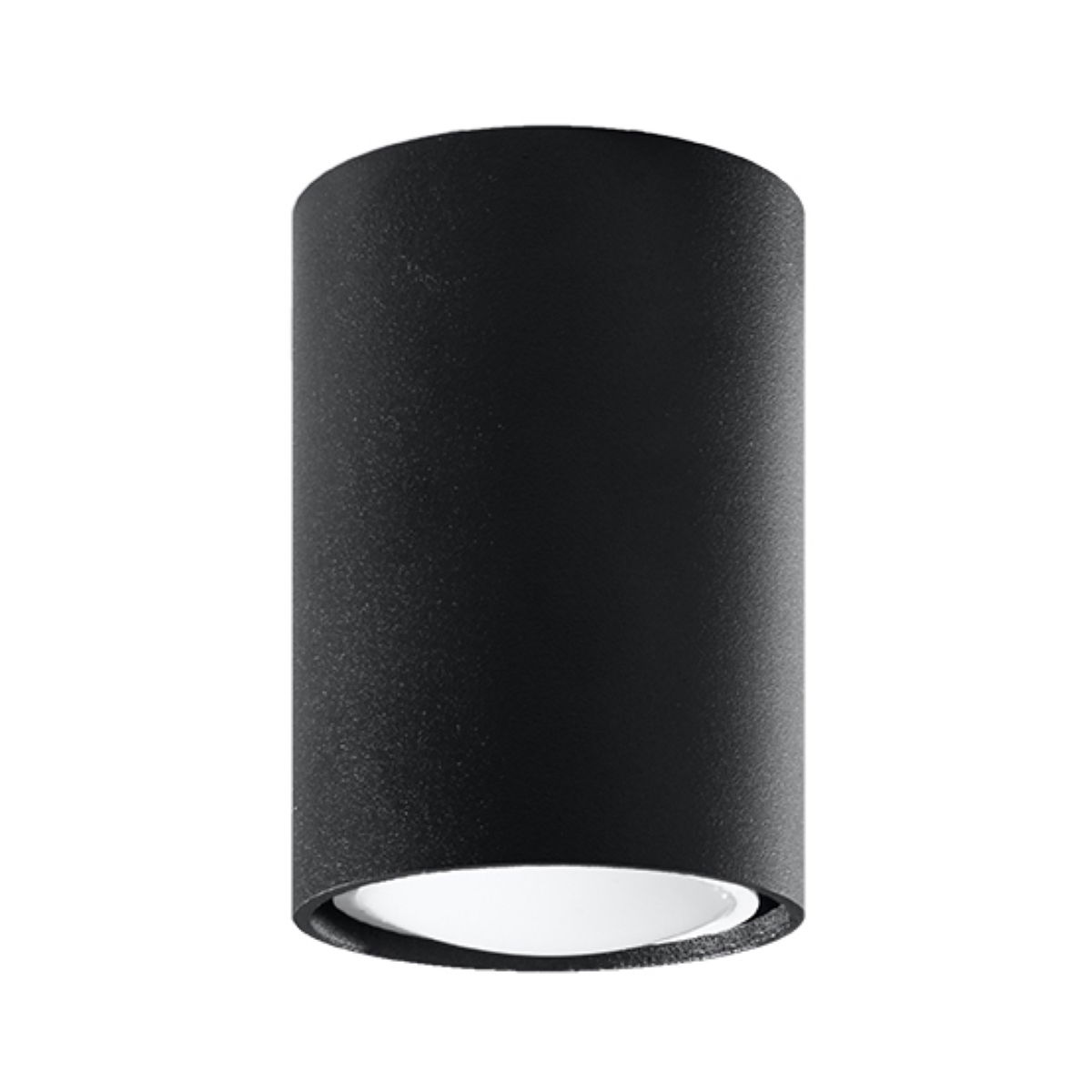 Taškinis šviestuvas SOLLUX LAGOS 10,  juodas,  GU10, 1x40W
