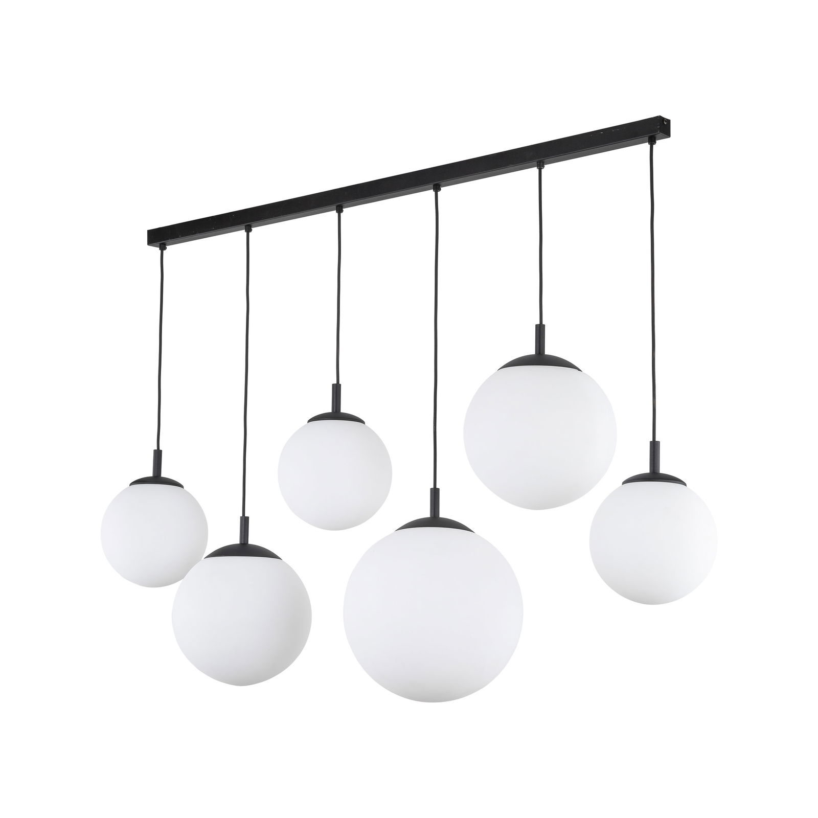 Pakabinamas šviestuvas TK LIGHTING ESME WHITE 6, 6xE27 15W LED