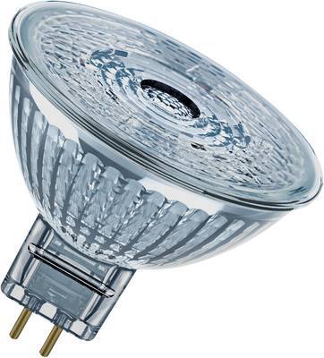 LED lemputė OSRAM Star MR16, GU5.3, 8W, 2700 K, 36°, 621 lm, šiltai baltos sp.