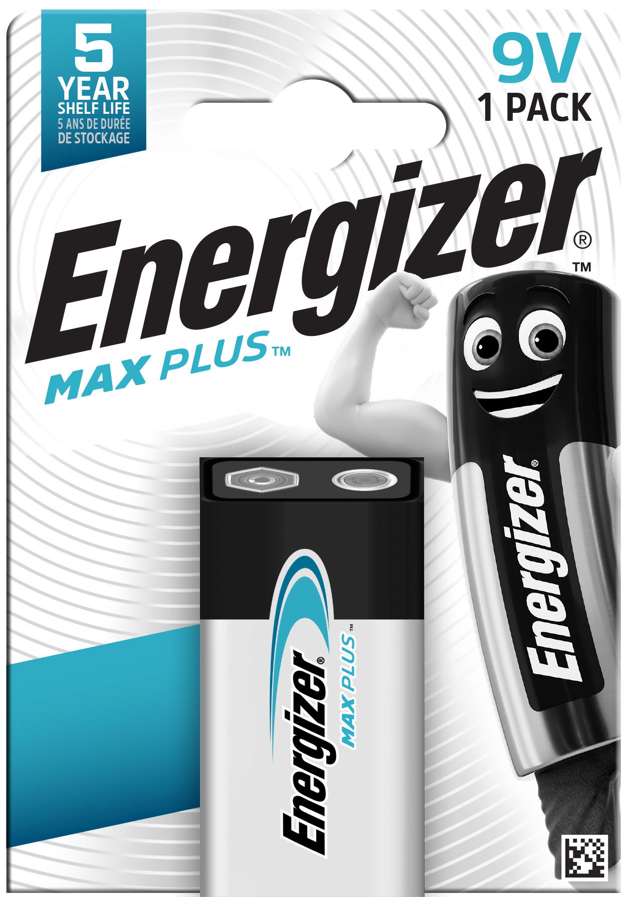 Elementai ENERGIZER Max Plus Krona, 9V, 6LR61, 522 BP1, 2 vnt