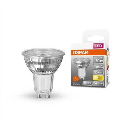 LED lemputė OSRAM, GU10, 6,9 W, 2700K, 575 lm, 36°