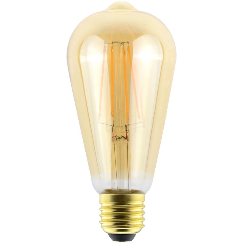 LED lemputė AVIDE, E27 ST57, 7W (=55W), 2500K, 725 lm, dimeriuojama, filamentinė