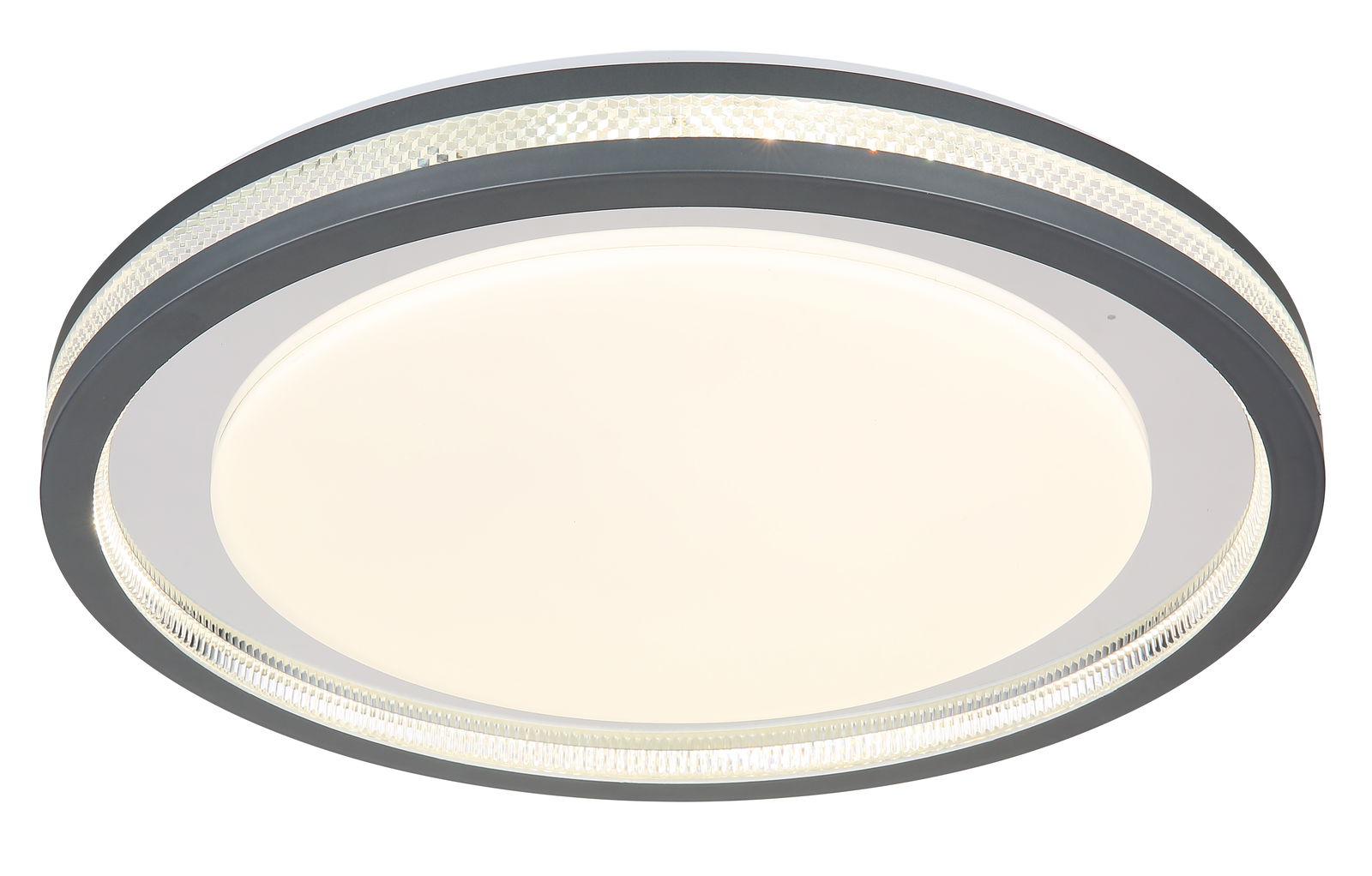 Lubinis LED šviestuvas GLOBO TERPSA, 30W, 2700-6500K, DIM, 3600lm, ø48 x 7 cm, su pultu