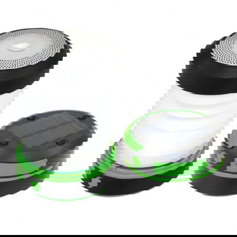 Įkraunas nešiojamas LED šviestuvas COMMEL, įkraunamas saulės energija, 3,7 V, 800 mAh
