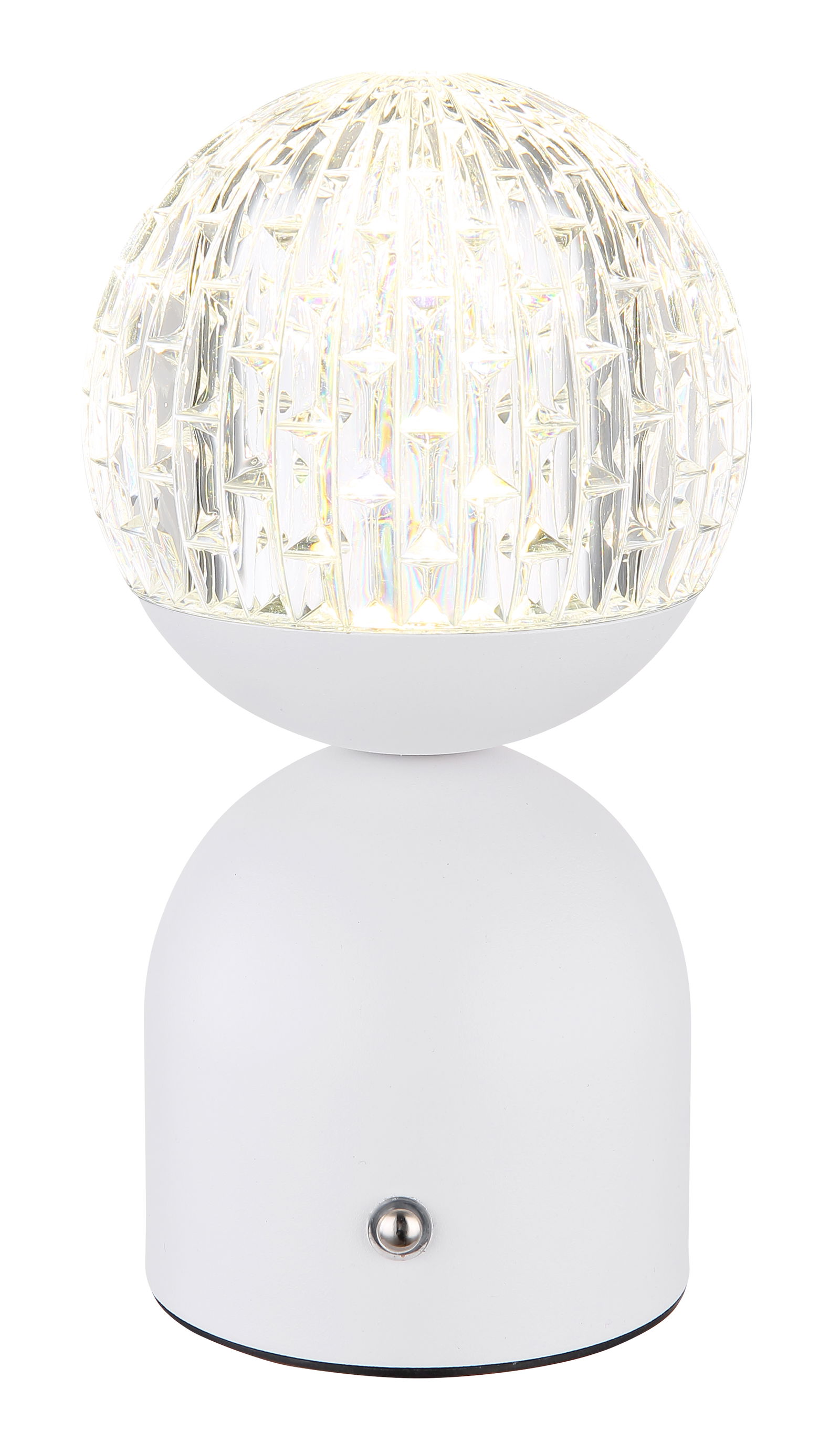 Stalinis LED šviestuvas GLOBO JULSY, 2,5W,2700/4000/6500K,243lm, įkraunamas,USB,baltos sp.