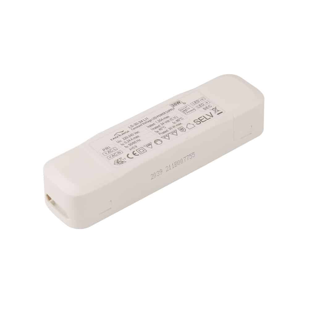 LED transformatorius EAGLERISE, 30W, įėjimas AC 198-264 V, išėjimas DC 12 V, 16x4x3 cm