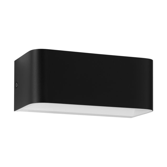 Sieninis LED šviestuvas EGLO SANIA 4, 10 W, 1300 lm, 3000 K, juodos sp, 20 x 8 x 9 cm