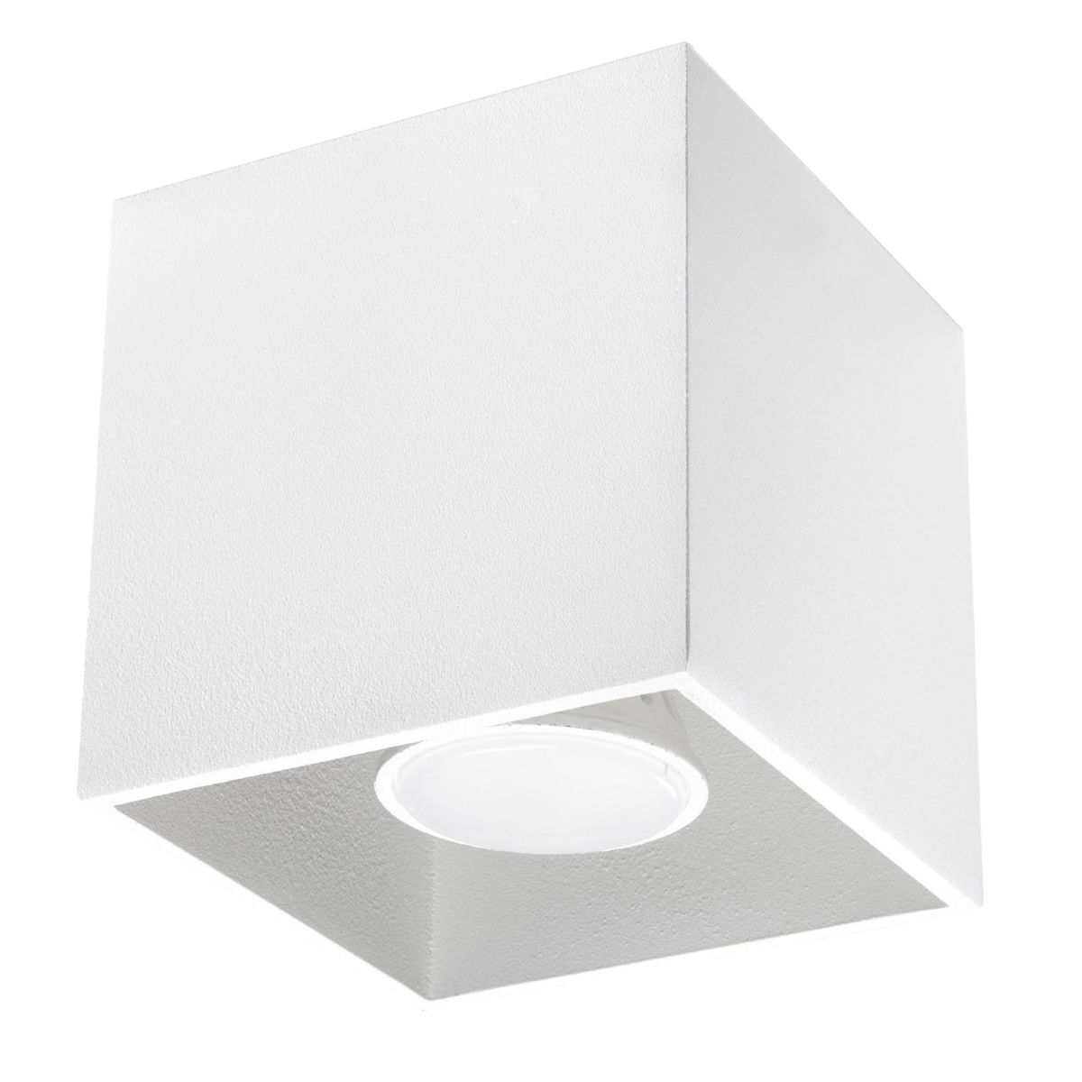 Lubinis šviestuvas SOLLUX QUAD 1 baltas, 40 W