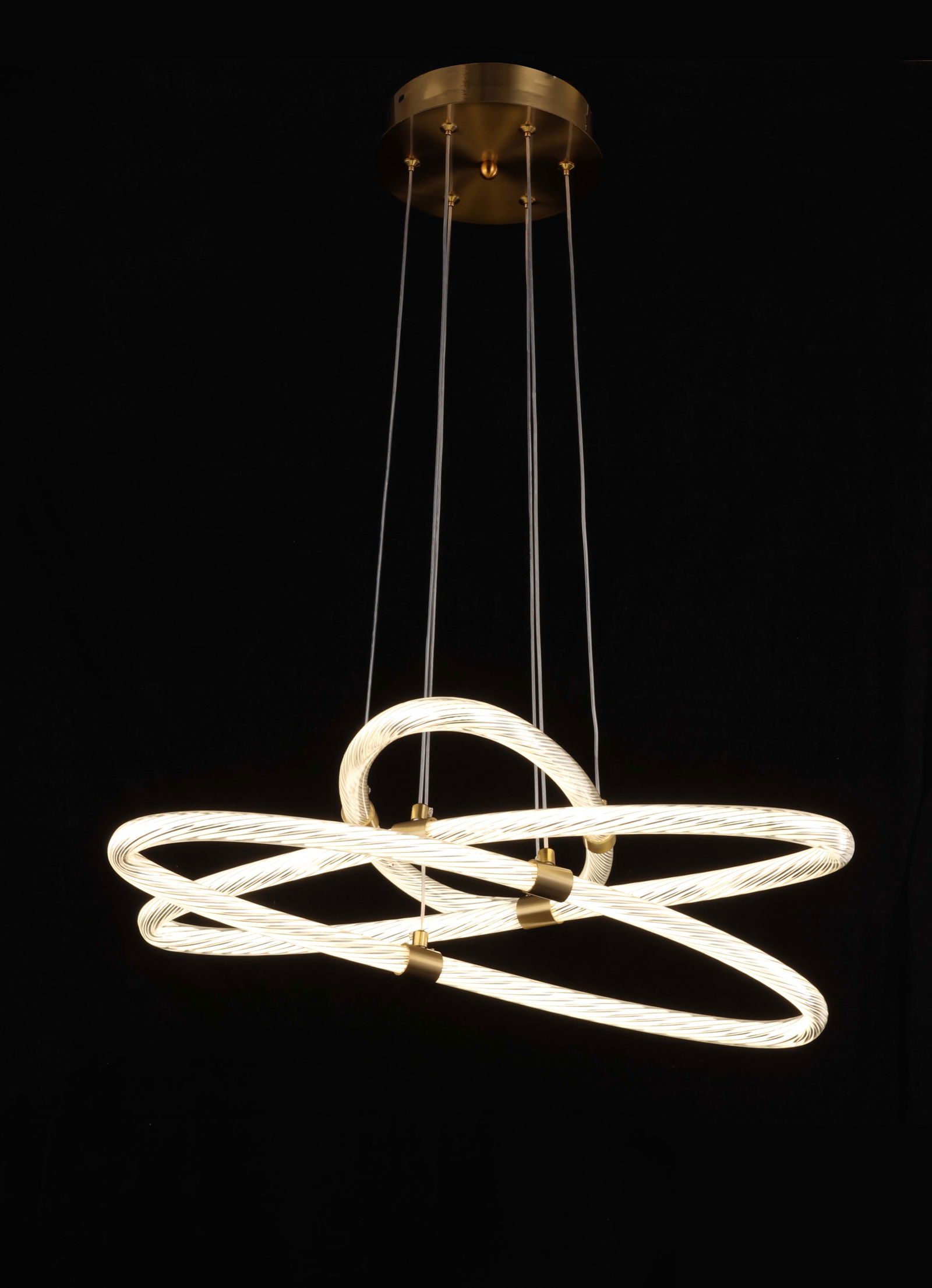 Pakabinamas LED šviestuvas BALTIK GAISMA, 114W, 4000K, 8892lm, 60 x 60 cm