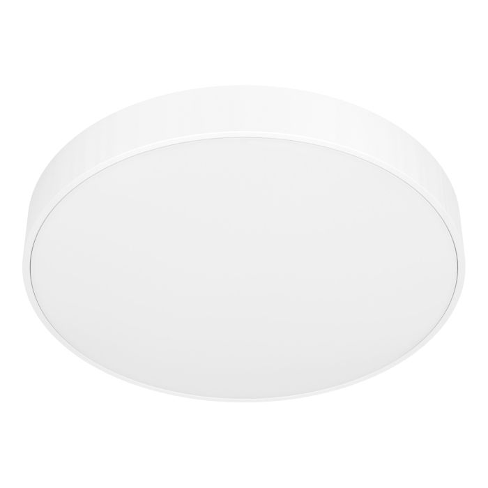 Lubinis LED šviestuvas EGLO ZUBIETA-A, 18W 1900lm 2700-6500K DIM baltas Ø30x4cm su pultu