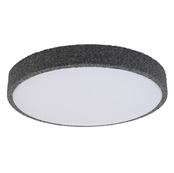 Lubinis LED šviestuvas LEDVANCE ORBIS YUMMY, 36W 3000K 4700lm Click DIM, juodos sp, 49x7cm