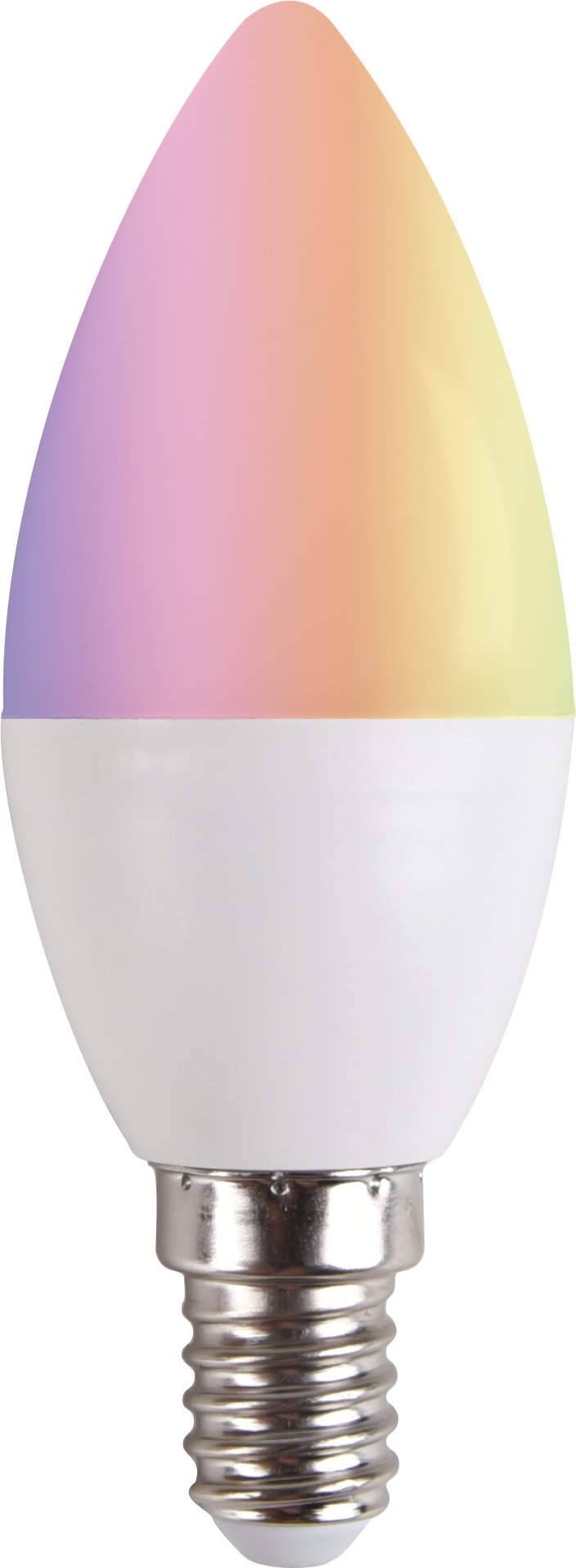 Išmanioji LED lemputė SPECTOR LIGHT, E14, C37, 5W, 480 lm, RGB&DIM, SMART + WiFi+ pultelis