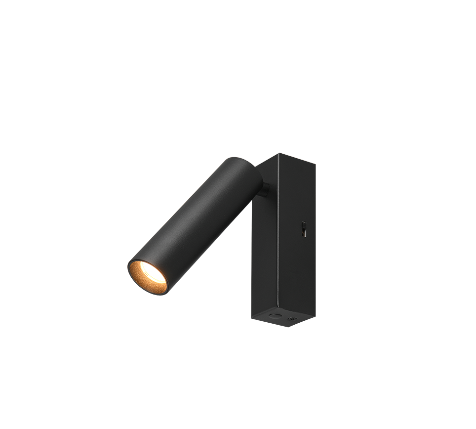 Taškinis LED šviestuvas TRIO AMBALA, 1 x 5W, 2300/3000/4000K  500 lm juodos sp 16,5x15x4cm