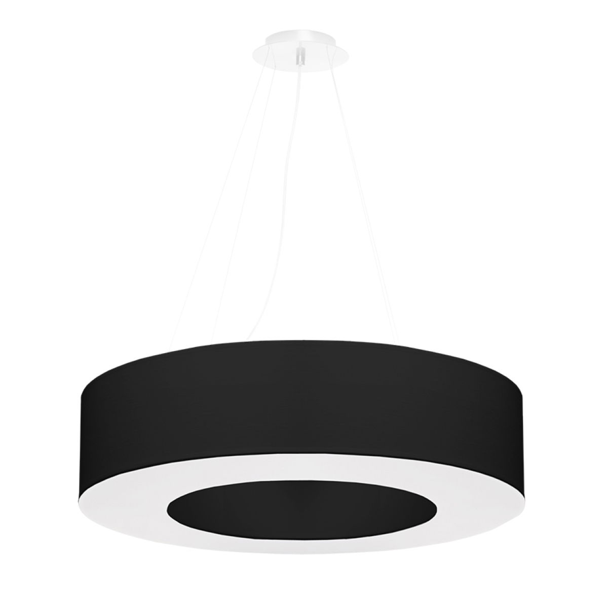 Sietynas SOLLUX SATURNO 70 juodas