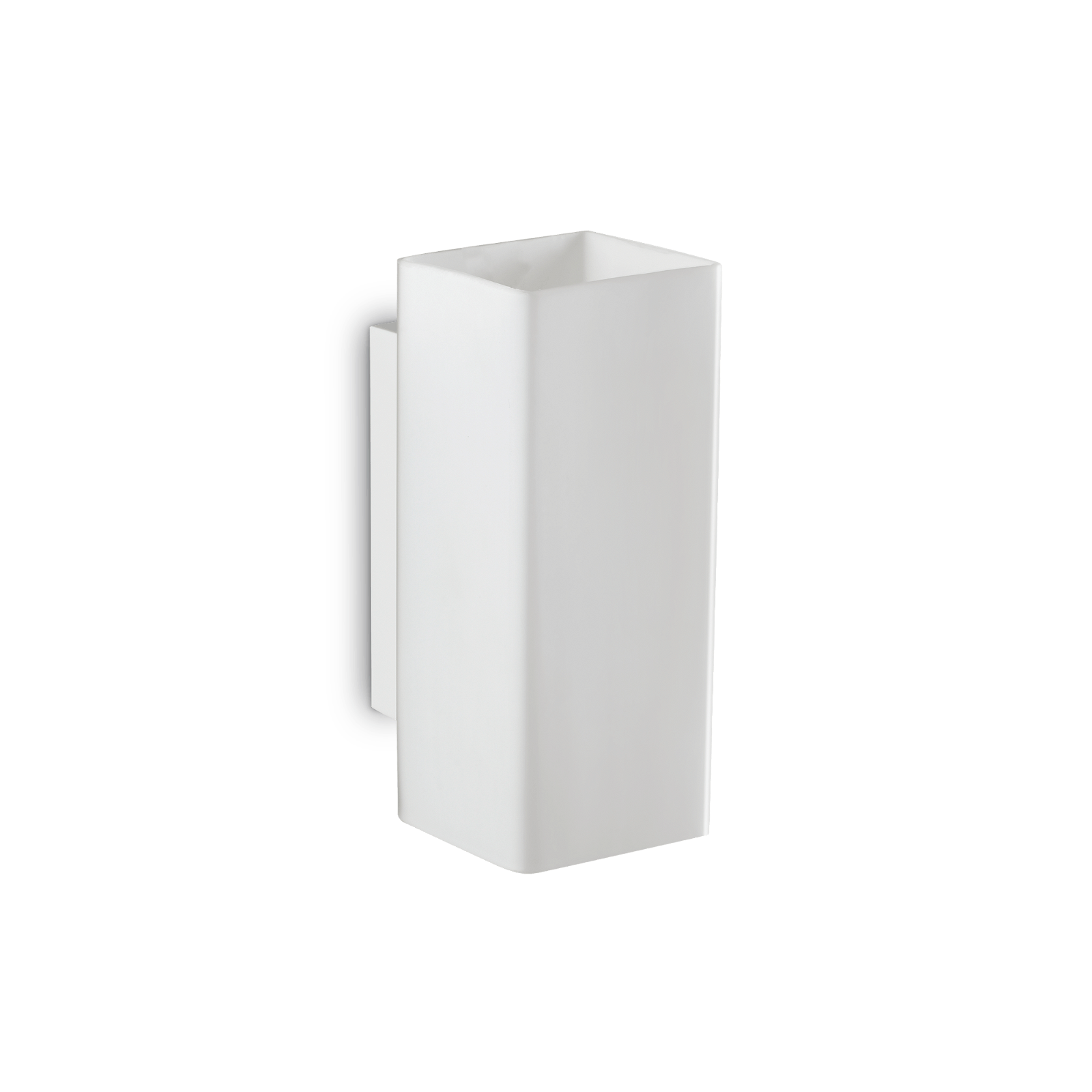 Sieninis šviestuvas Paul Ap2 Square Bianco 231129