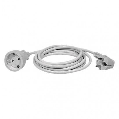 Ilgiklis EMOS, 1 lizdas, 10 m, 3x1.5 mm2, baltos sp.