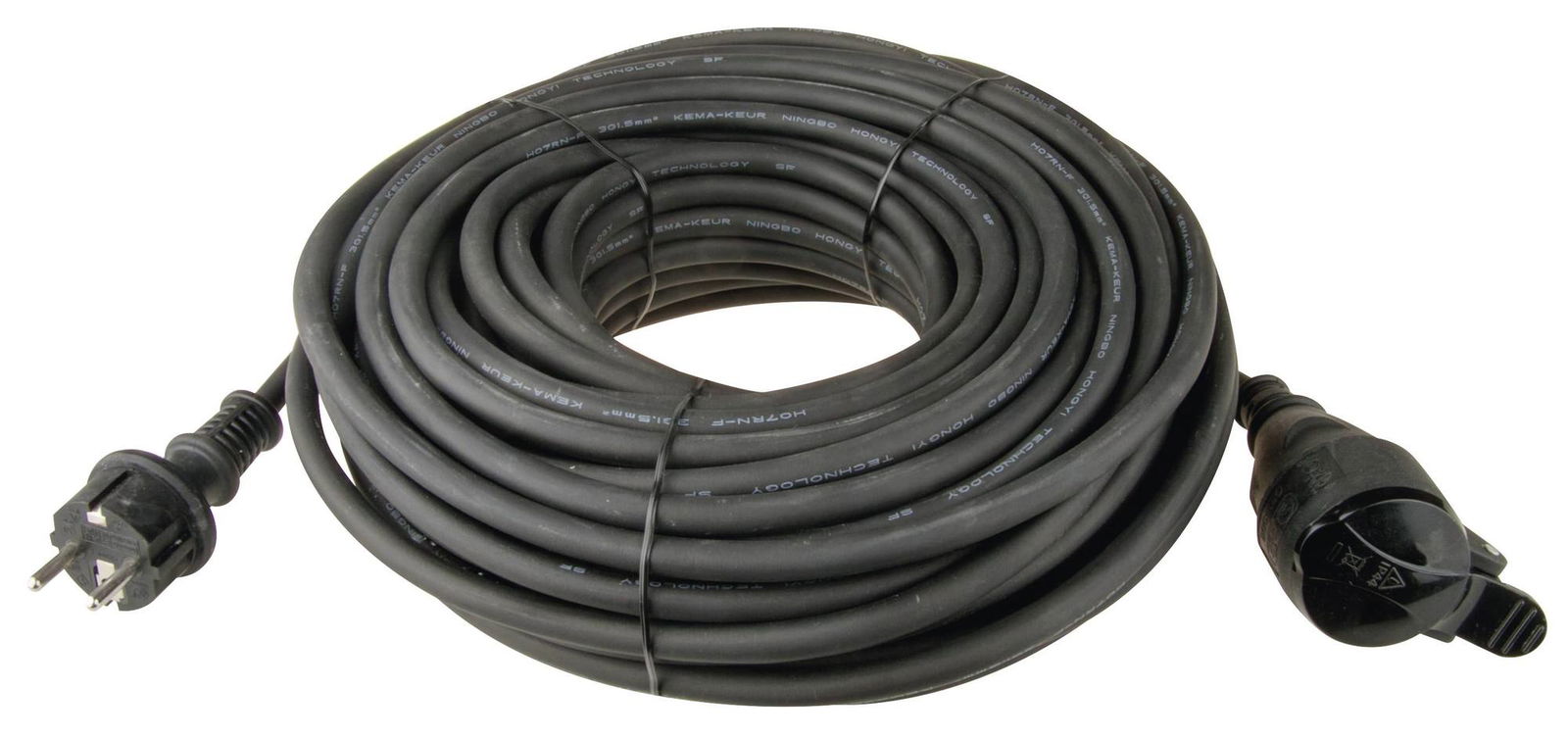 Ilgiklis su įžeminimu, H07RN-F, 3G1,5 mm2, 10 m, 1 lizdas, IP44