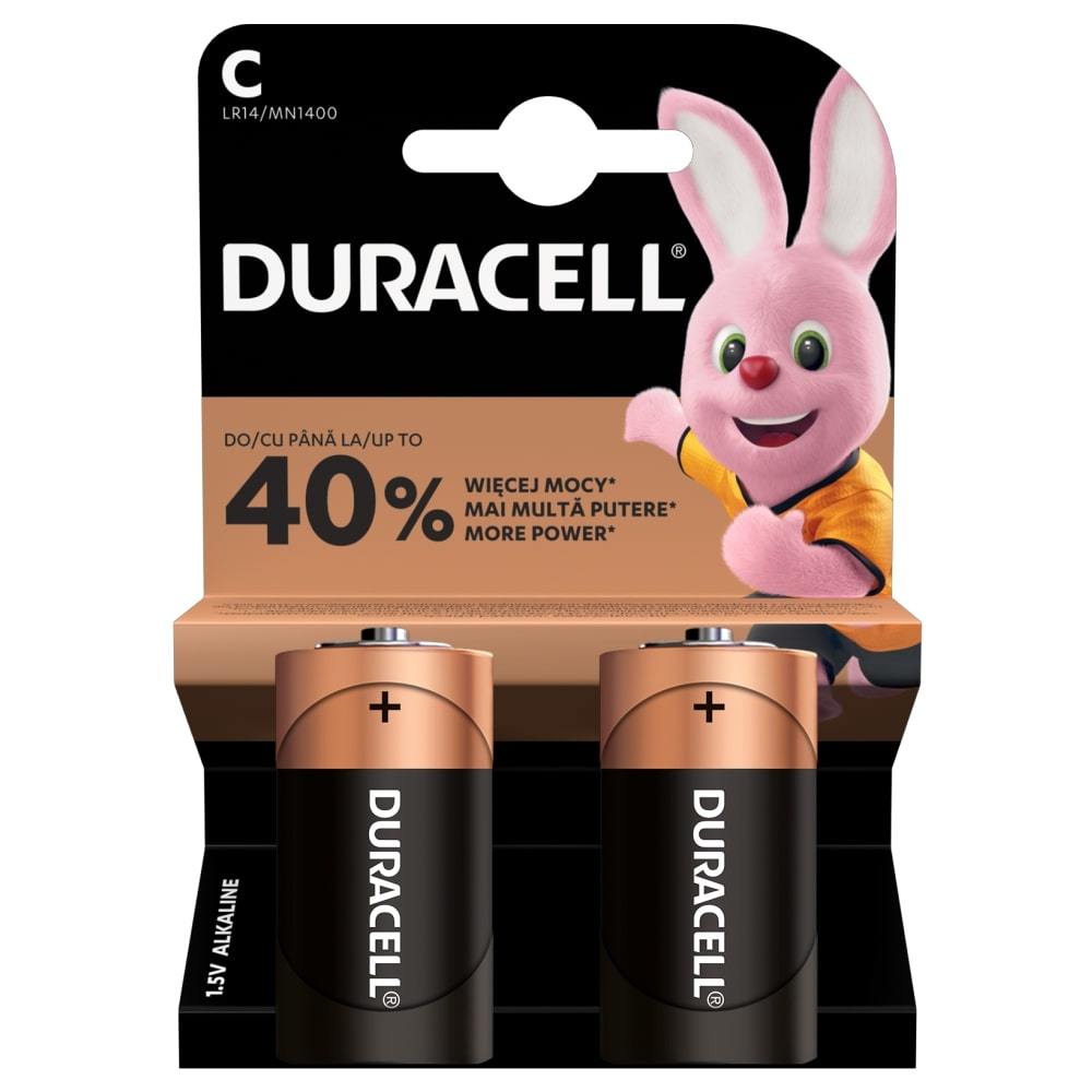 Duracell MN 1400 Basic C (LR14) 2 vnt.