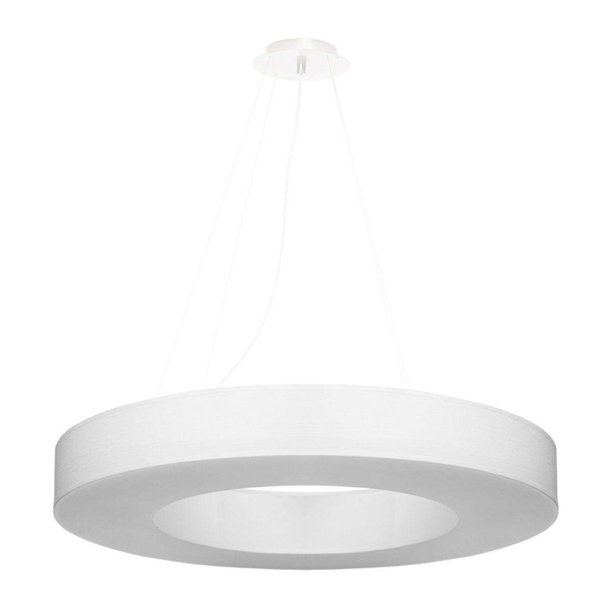 Šviestuvas SOLLUX SATURNO SLIM 70 baltas
