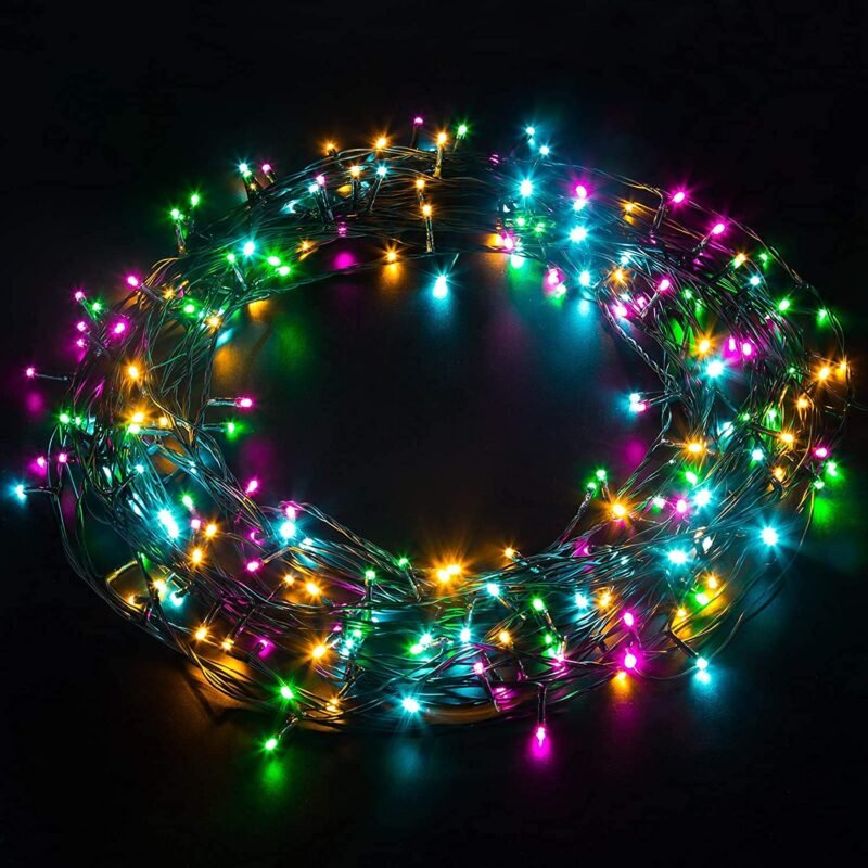 Kalėdinė girlianda spalvota 100M 1000LED