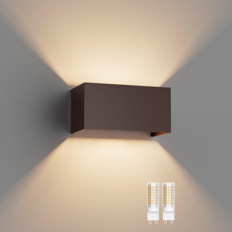 LED vidaus/lauko sieninis šviestuvas