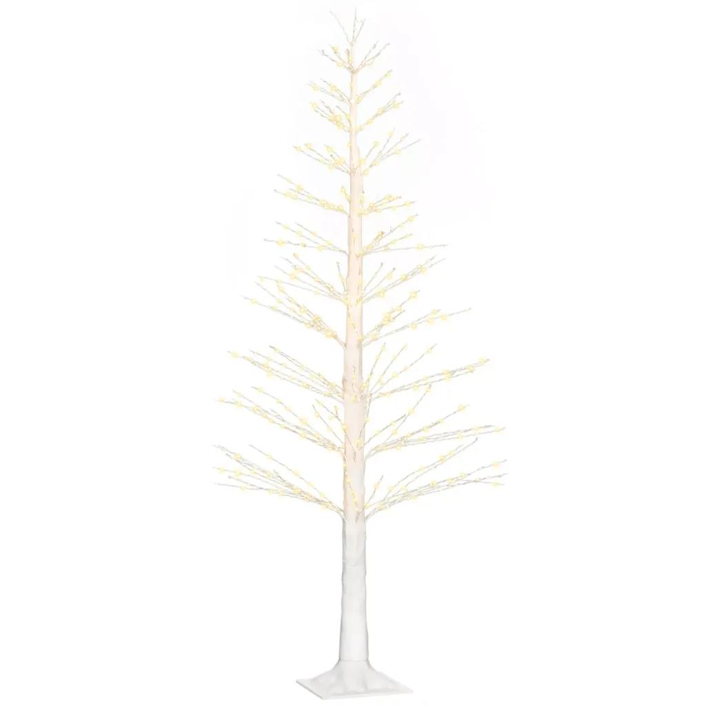 Dirbtinė eglutė su 600 šviesos diodų, LED eglutė, 150 cm, IP44