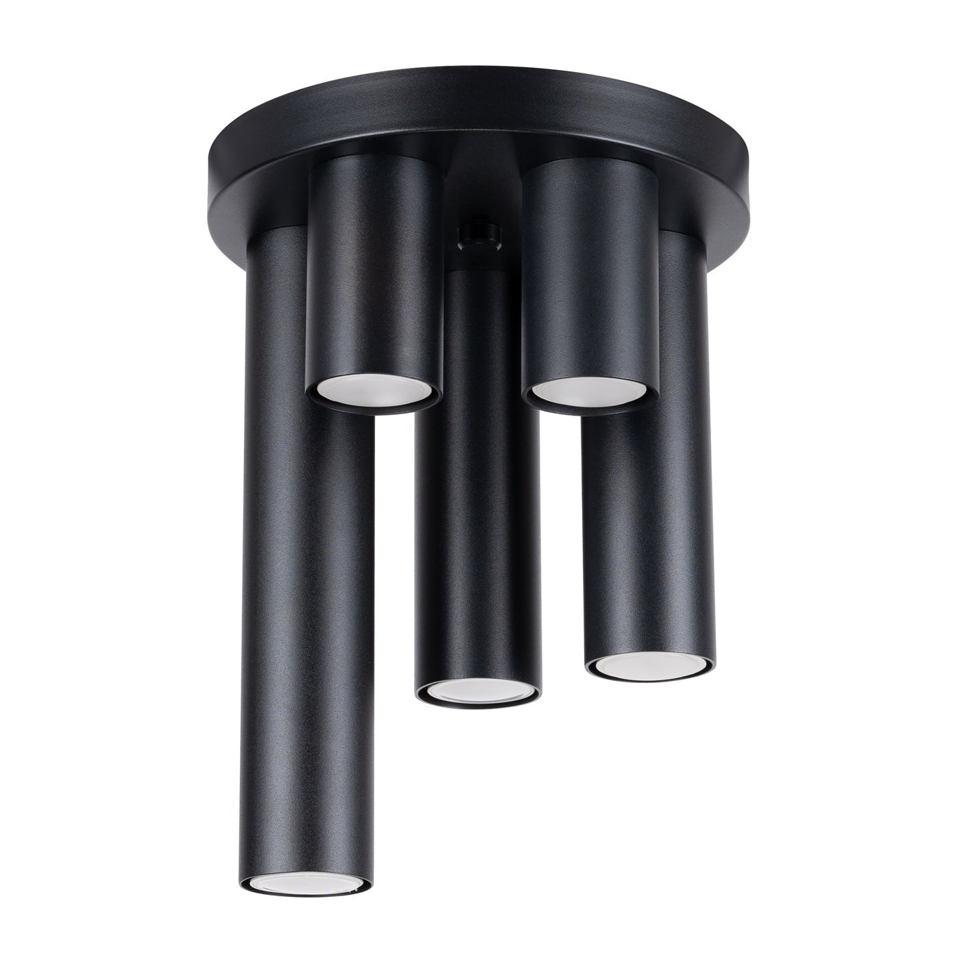 Lubinis šviestuvas SOLLUX LAGOS 5P, GU10 5 x max 10W LED, juoda