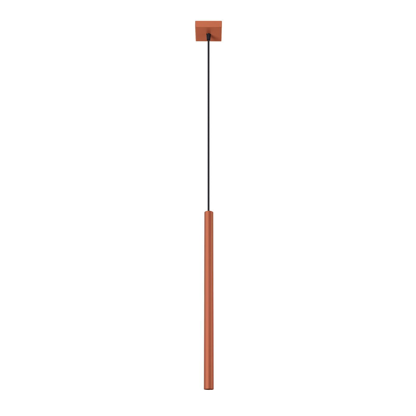 Pakabinamas šviestuvas SOLLUX PASTELO 1, G9, 1 x max 8W LED, raudona ochra