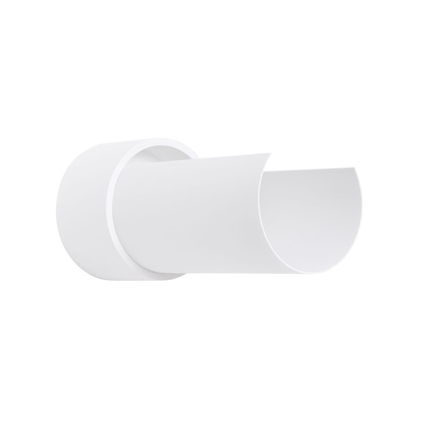 Sieninis šviestuvas SOLLUX FLASH, E27, 1 x max 15W LED, balta