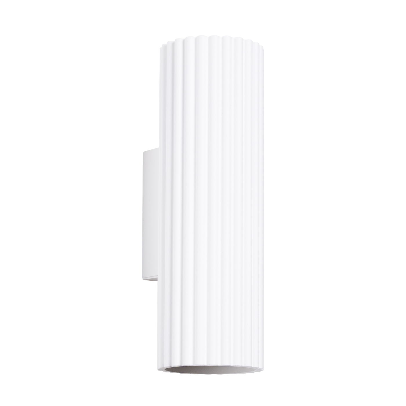 Sieninis šviestuvas SOLLUX KARBON 20, GU10, 2 x max 10W LED, balta