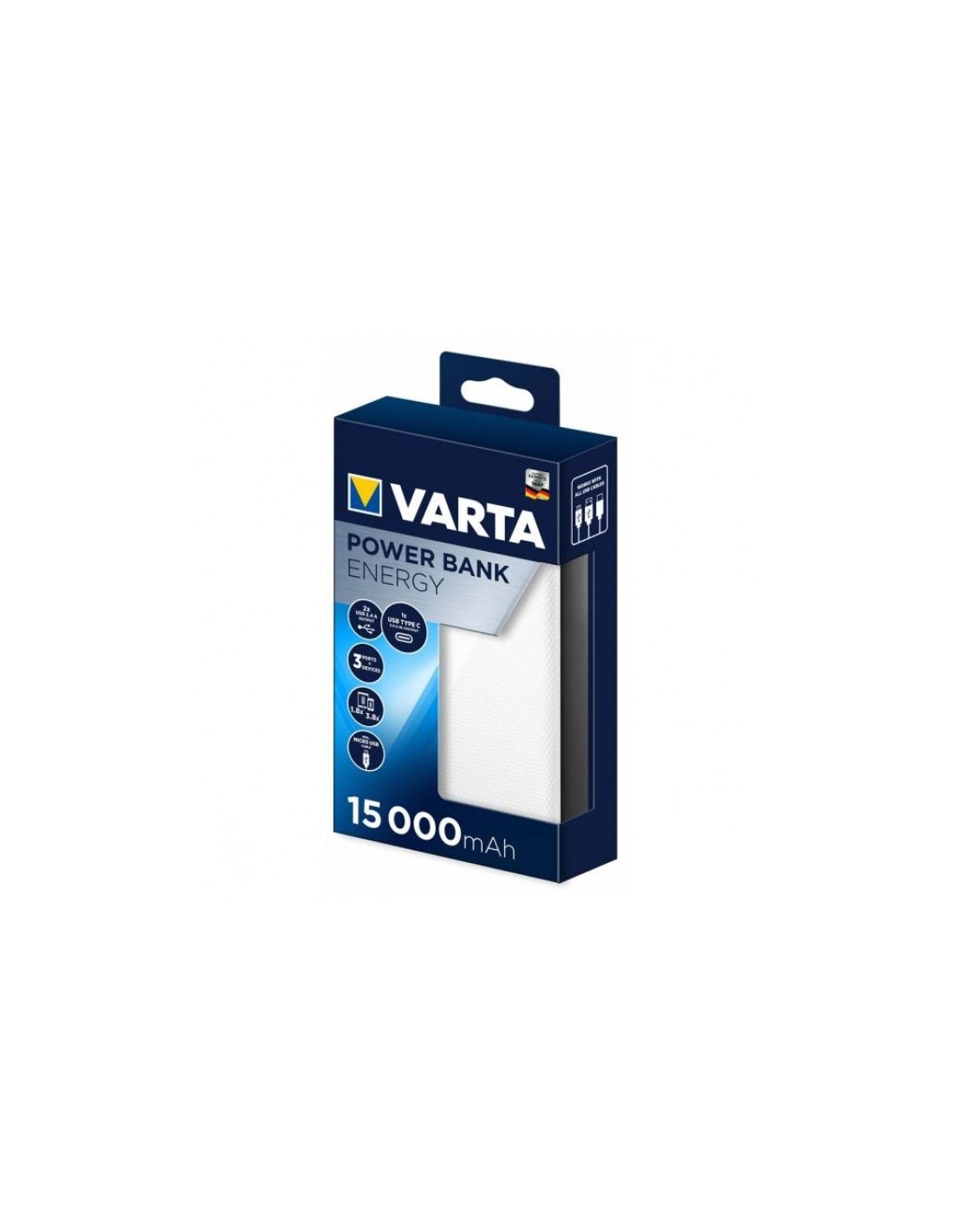 Varta 57977 Power bank 15000mAh/15Ah