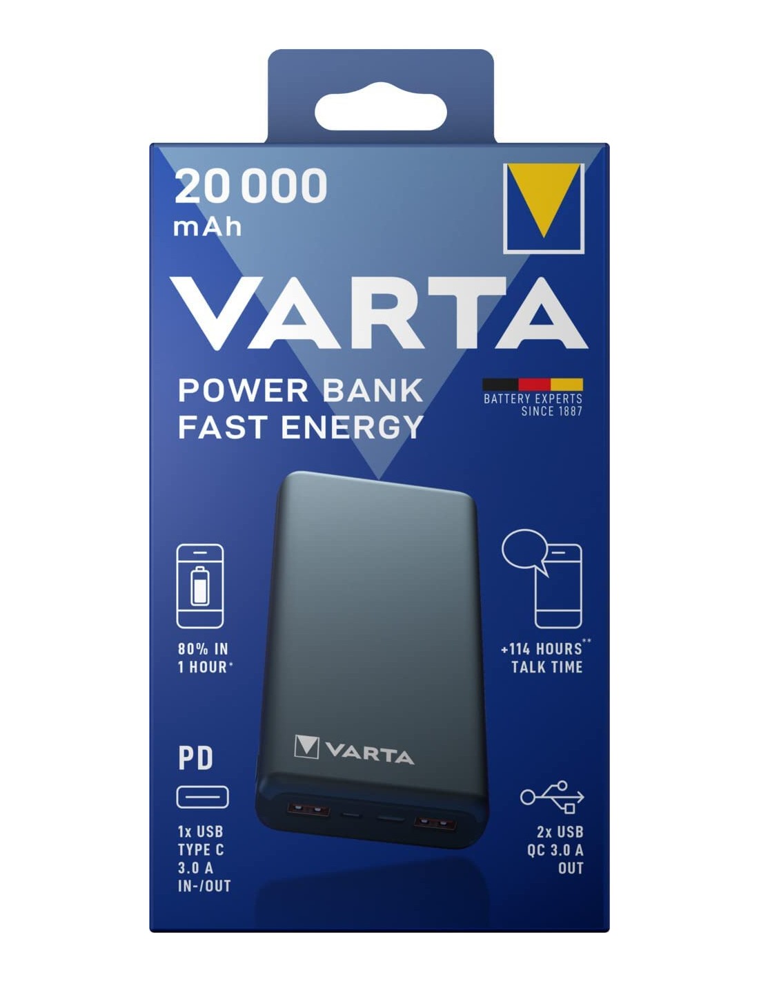 Varta 57978 Power bank 20000mAh/20Ah