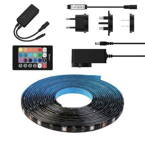 Išmaniosios LED juostos komplektas SONOFF L2-2M, IP65, 48W, RGB, 120° 12V, 600lm, 2m