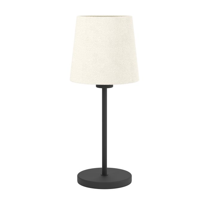 Stalinis šviestuvas EGLO FEBRES, 1xE27, 60W, juodos/baltos sp., Ø18cm, h44cm