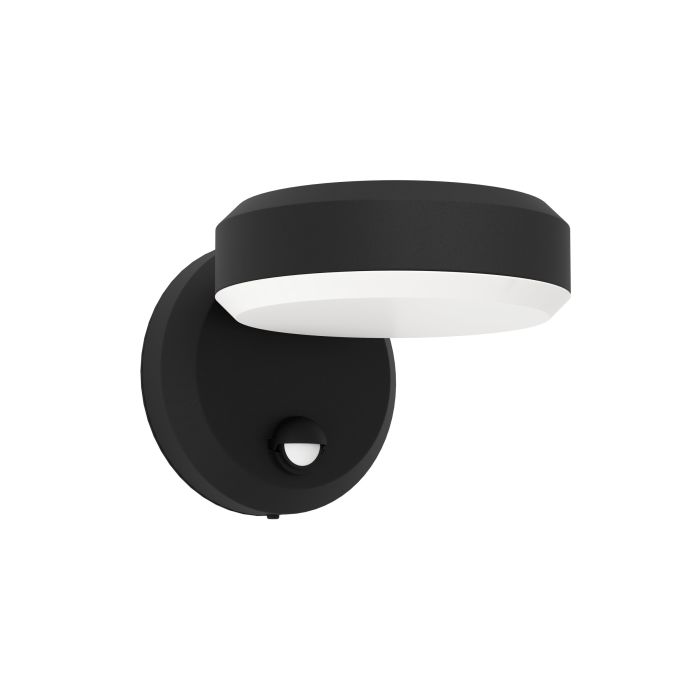 Sieninis LED lauko šviestuvas EGLO FORNACI, IP44, 9 W, 850 lm, 3000K, su judesio davikliu