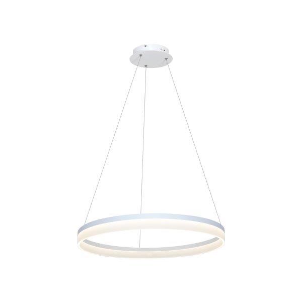 Pakabinamas LED šviestuvas MILAGRO RING, 36 W, 2520 lm, 4000 K, baltos sp., ø60cm