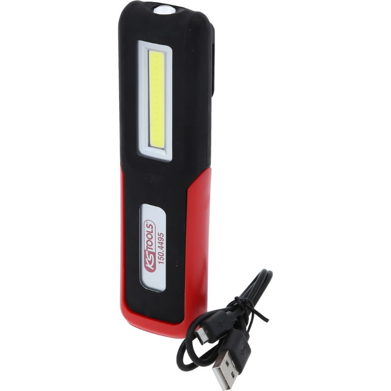 Rankinis šviestuvas, sulankstomas, 3 vatų COB LED, KS Tools