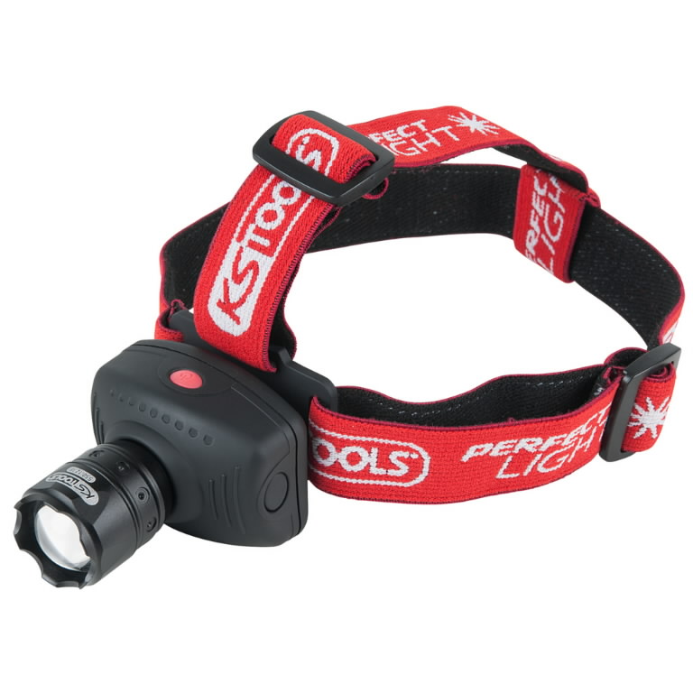 Galvos lempa su fokusavimo funkcija CREE LED, KS Tools